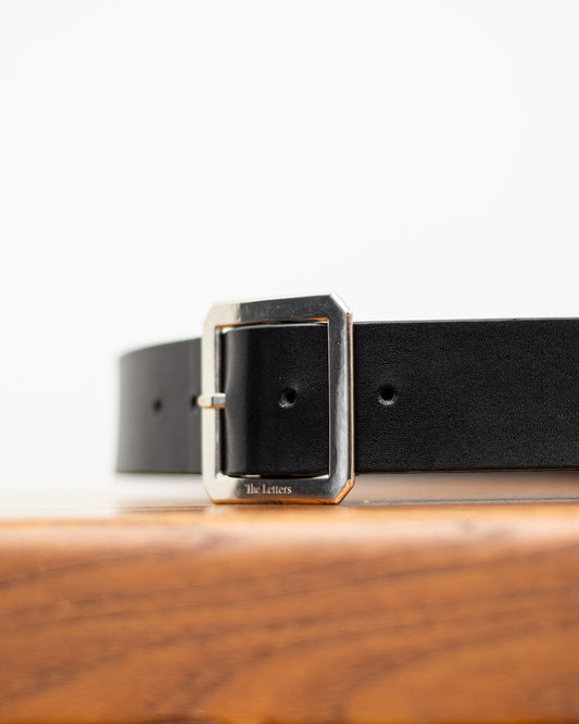 GARRISON BELT -COW HIDE-