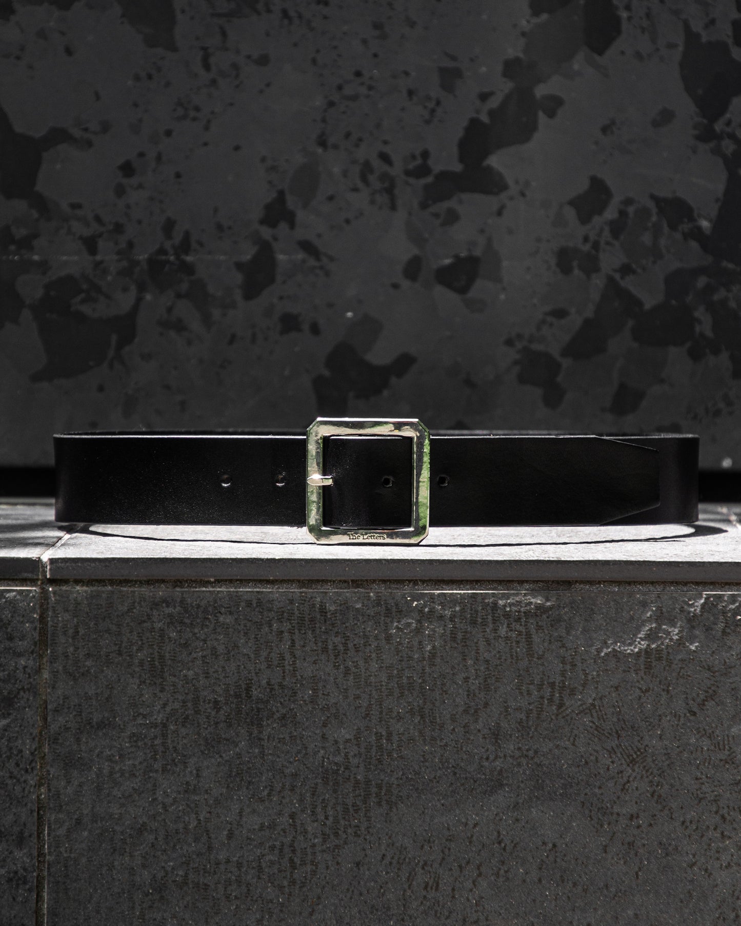 GARRISON BELT -COW HIDE-