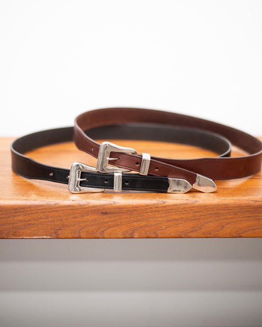 3 PEACE BELT -COW HIDE-