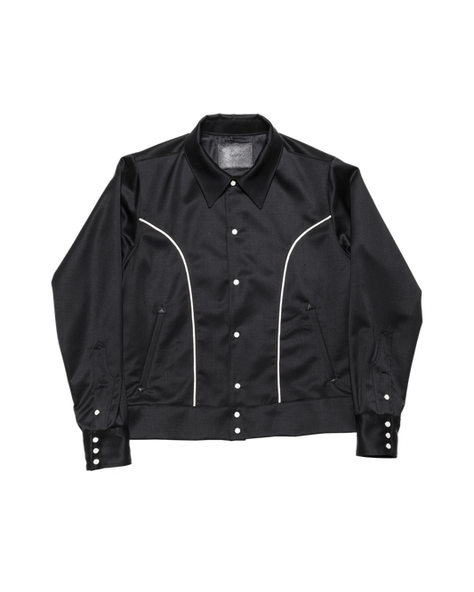 Black Rayon Bolero Western Jacket – Paradise Found NYC