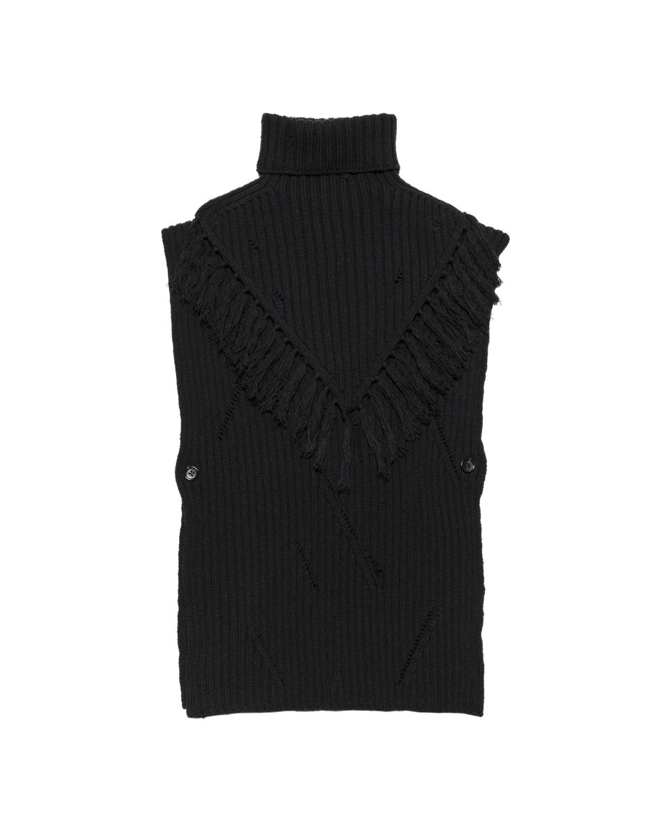 KNITTED TABARD -WASHABLE WOOL-