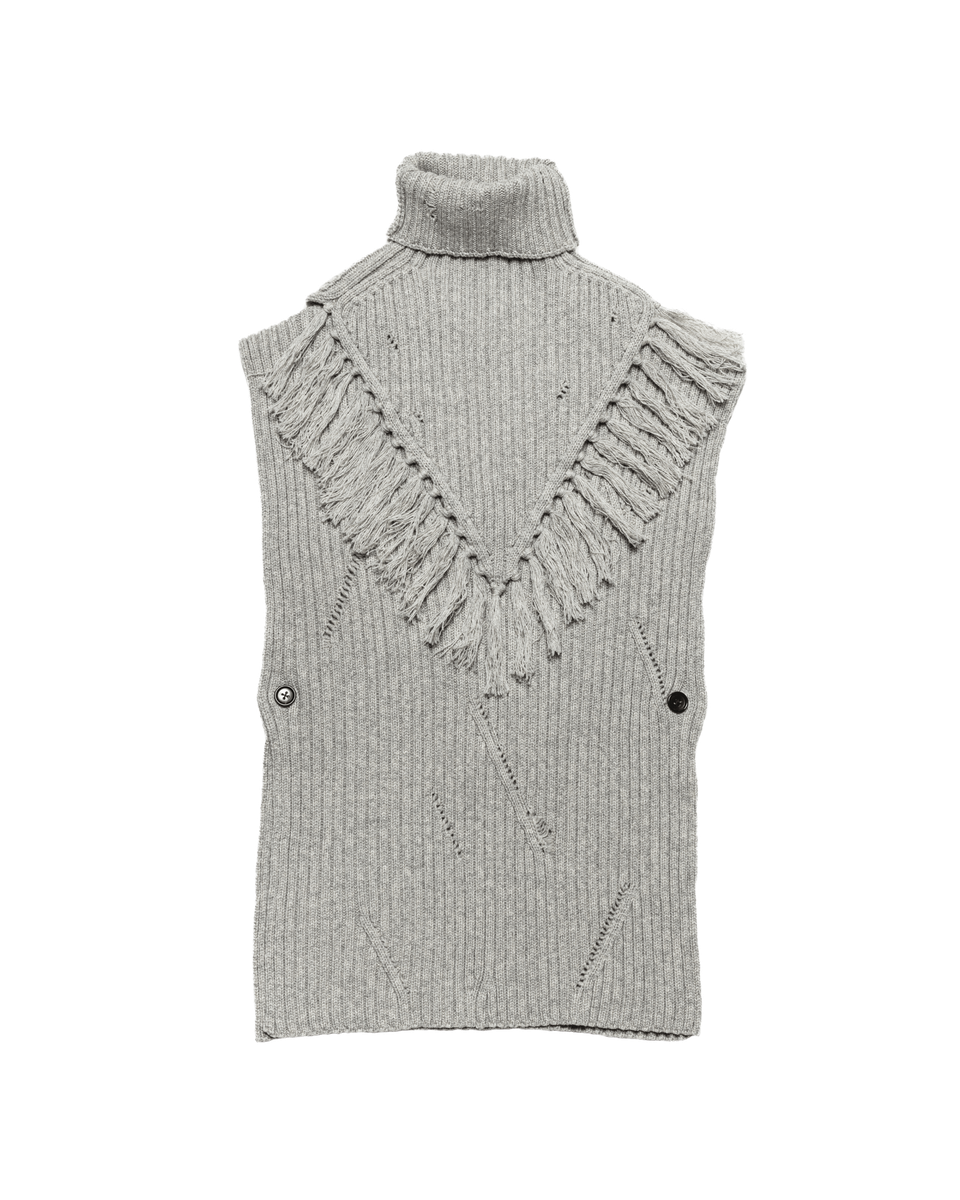 KNITTED TABARD -WASHABLE WOOL-