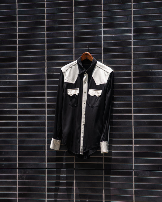WESTERN SHIRT -RAYON GABARDINE- ※60%OFF