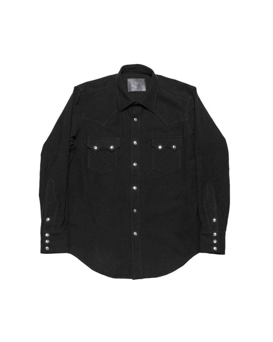WESTERN SHIRT -ADDED TWISTS TWILL COTTON- ※60%OFF