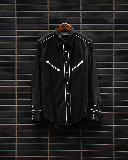 SMILE POCKET SHIRT -RAYON GABARDINE- ※60%OFF