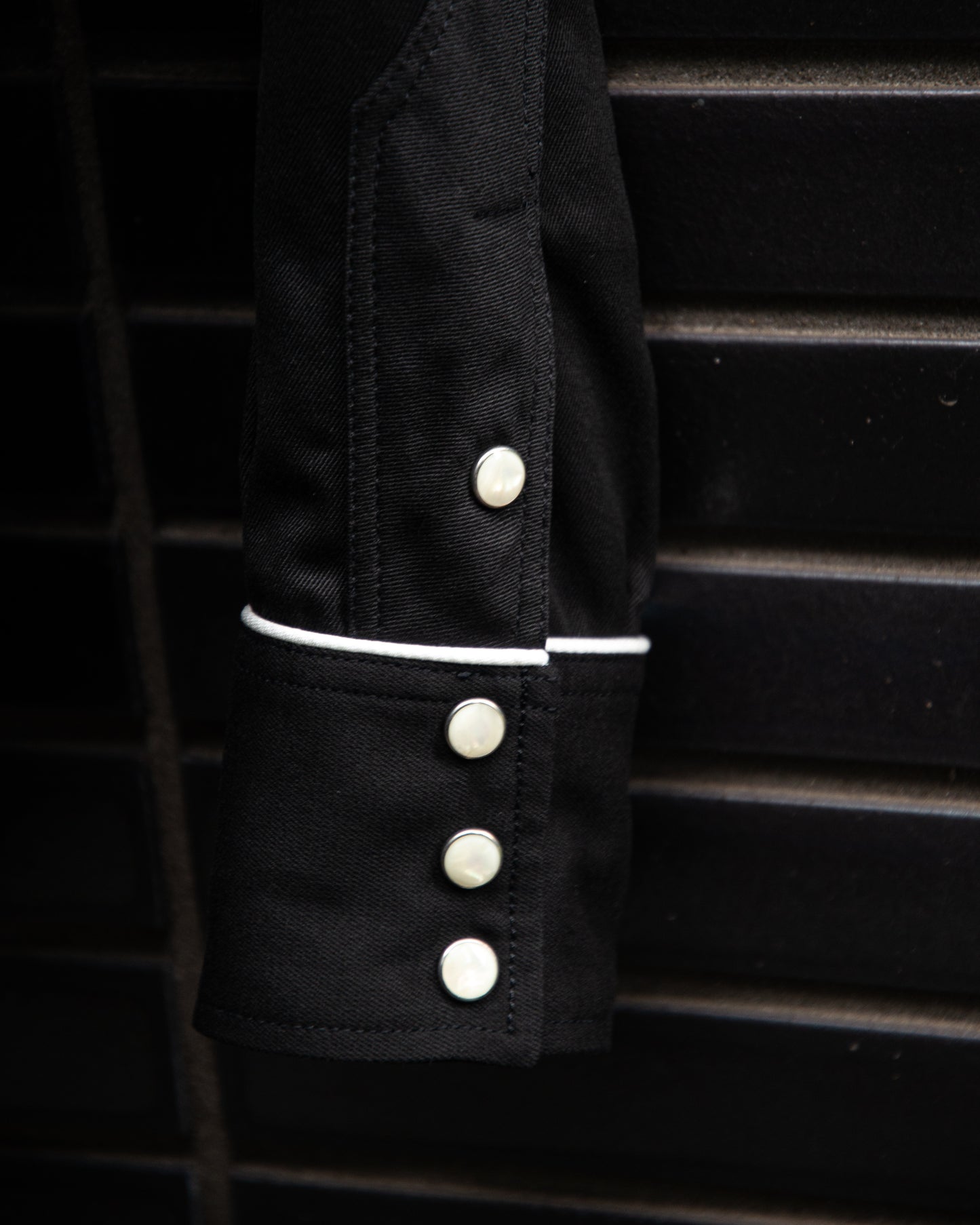 SMILE POCKET SHIRT -RAYON GABARDINE-