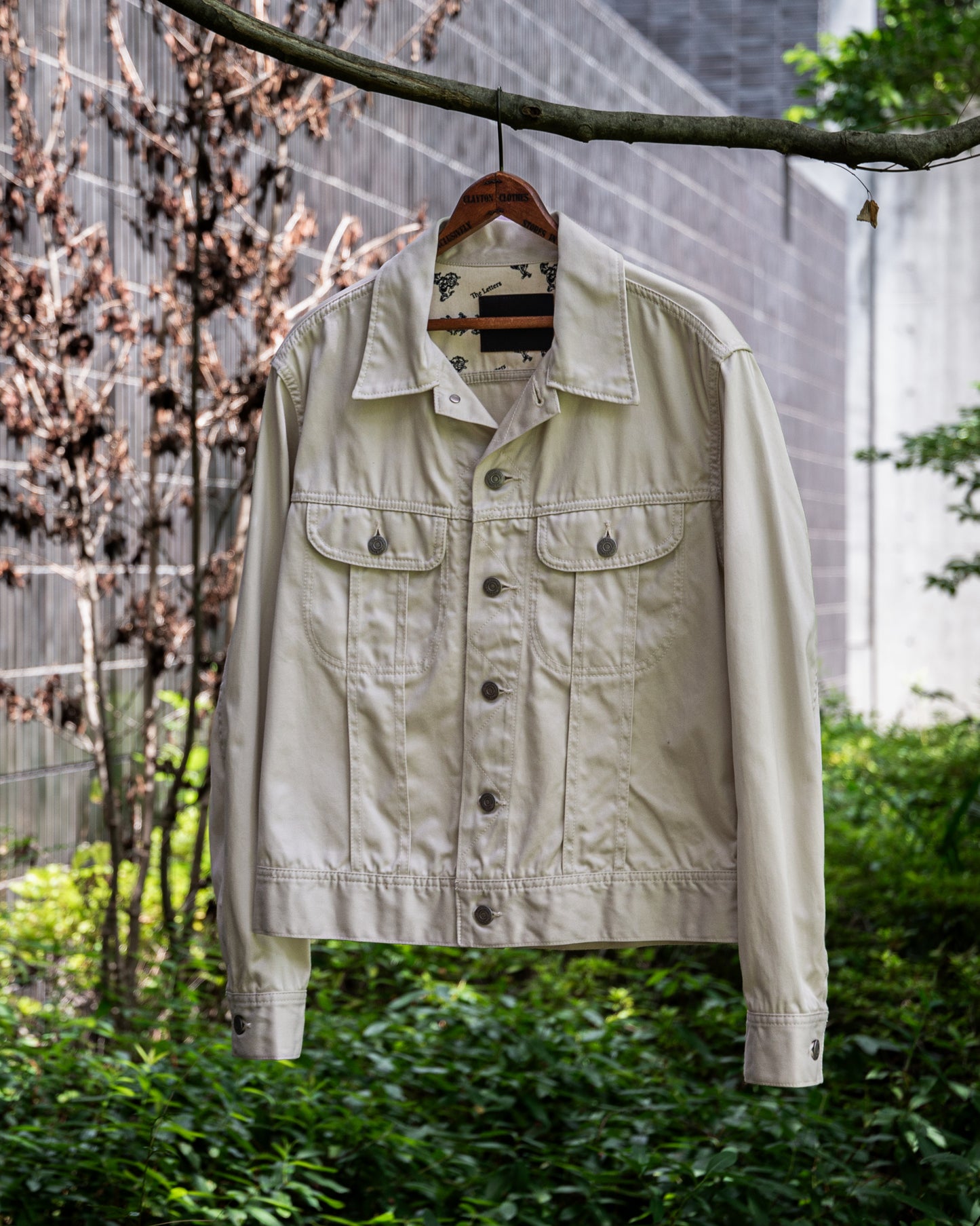 COW BOY JACKET -COTTON TWILL-