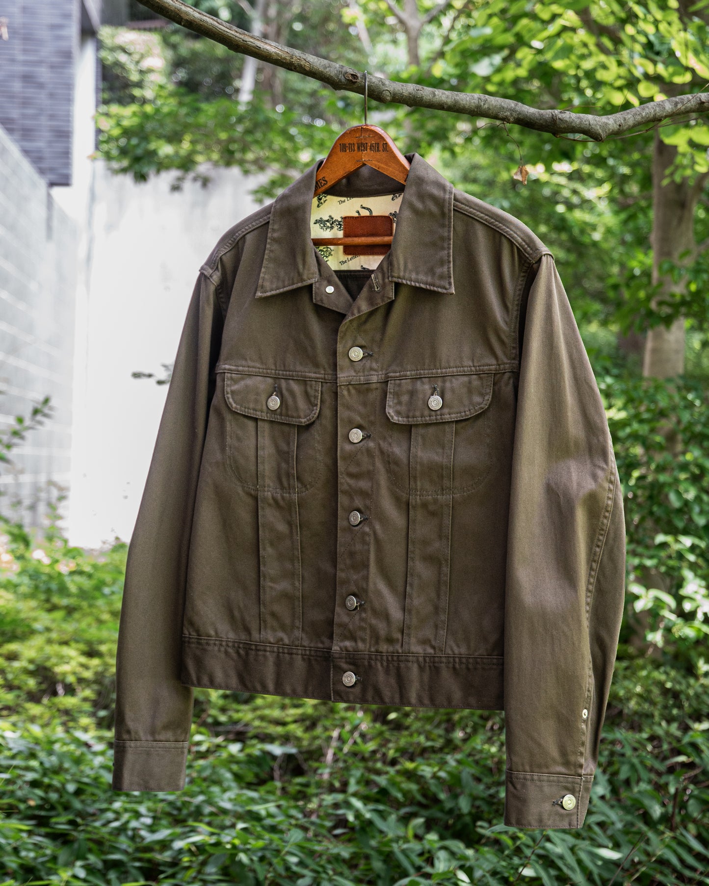 COW BOY JACKET -COTTON TWILL-