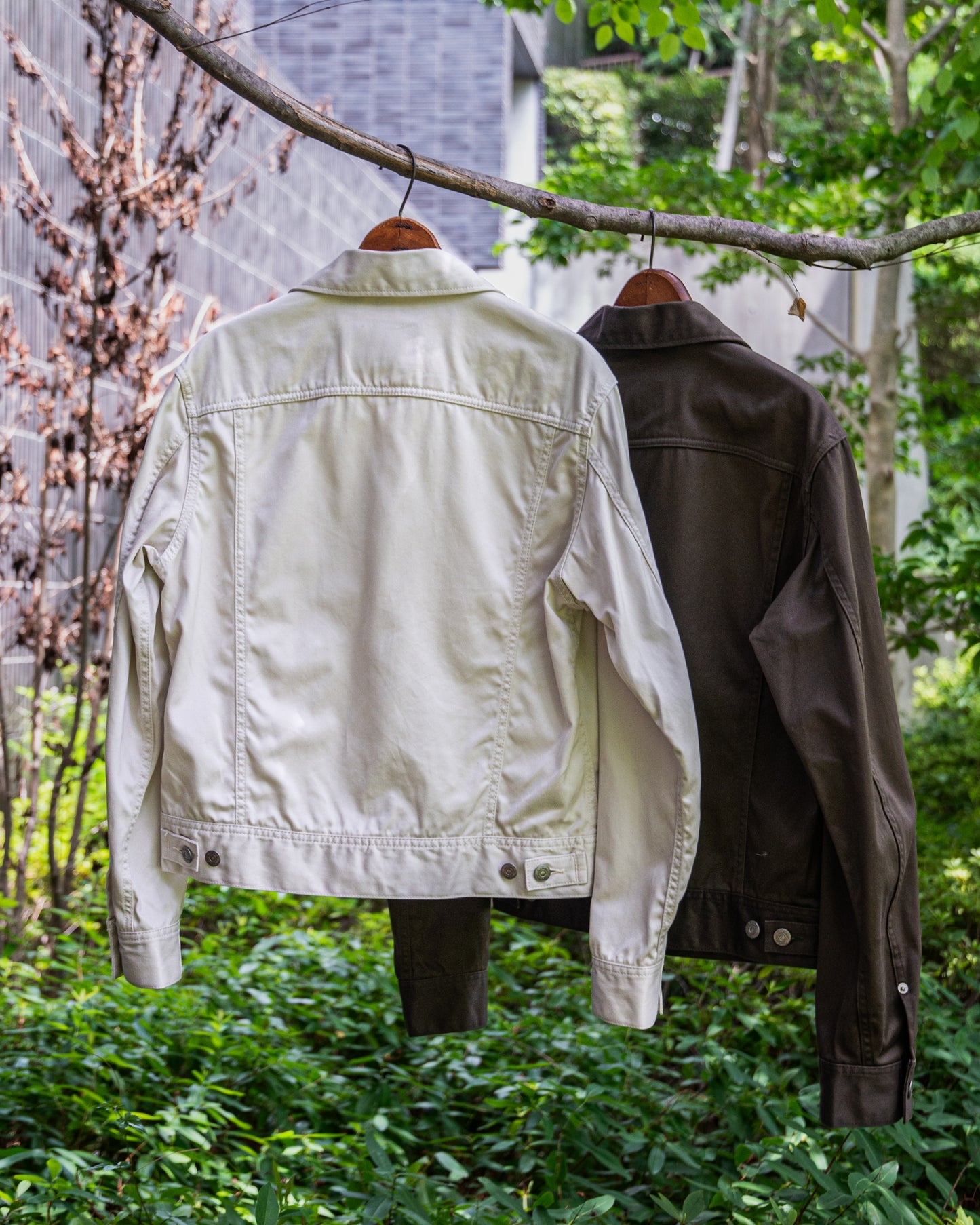COW BOY JACKET -COTTON TWILL-