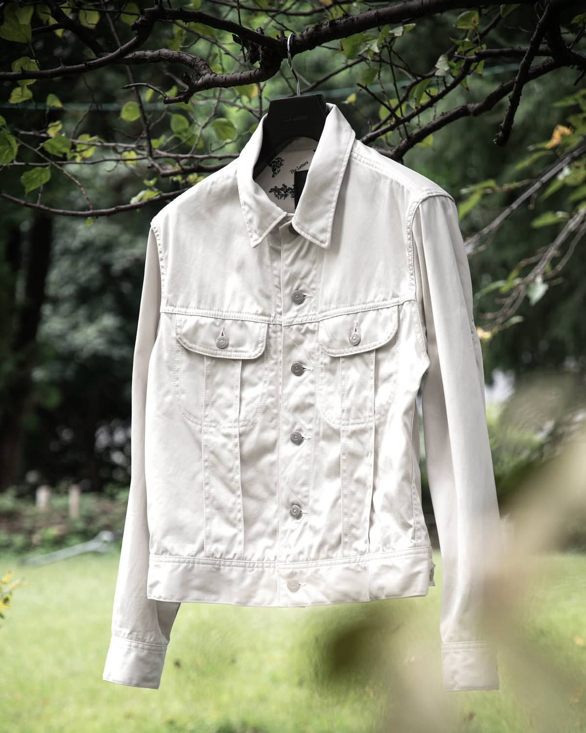 COW BOY JACKET -COTTON TWILL- – THE LETTERS COW BOY JACKET -COTTON TWILL- – THE LETTERS