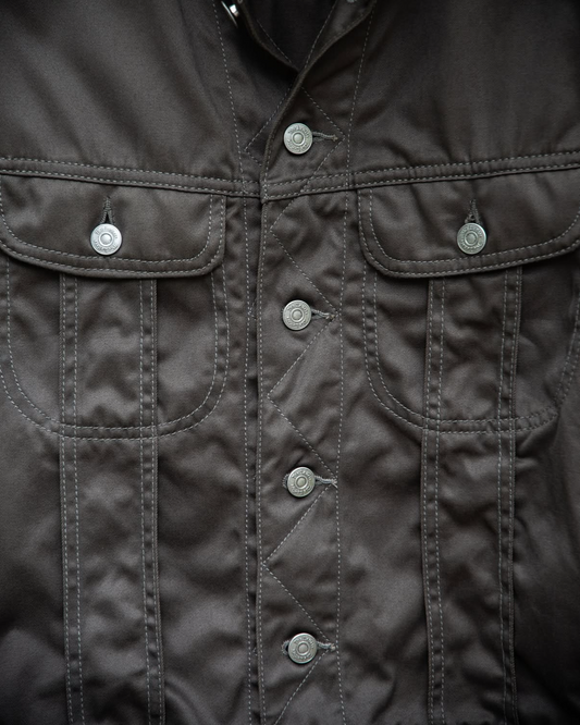 COW BOY JACKET -COTTON TWILL-