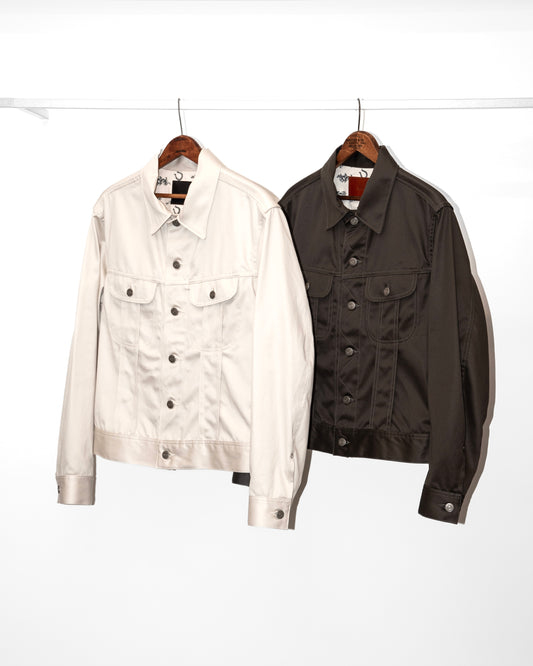 COW BOY JACKET -COTTON TWILL-