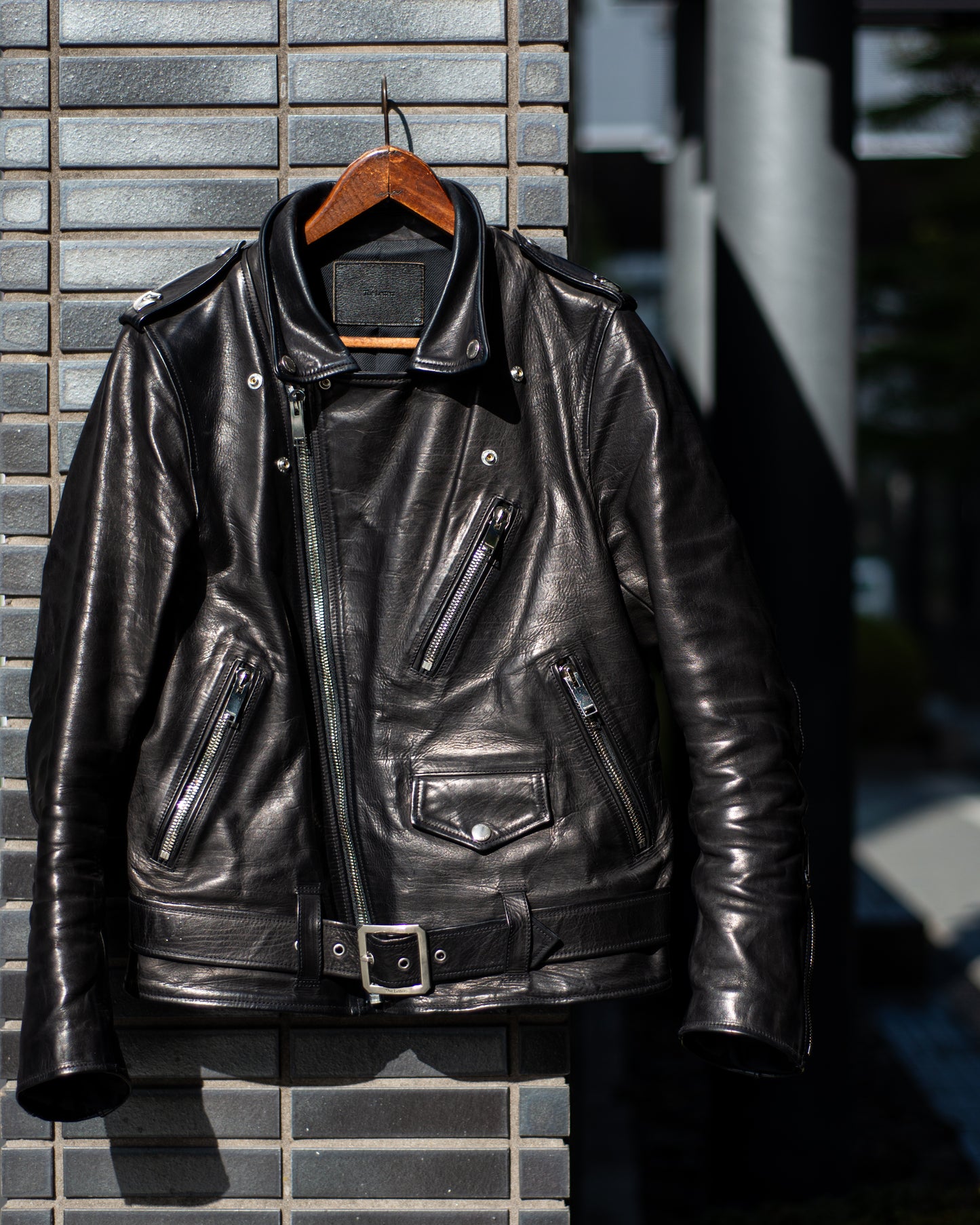 MOTORCYCLE JACKET -CALF-