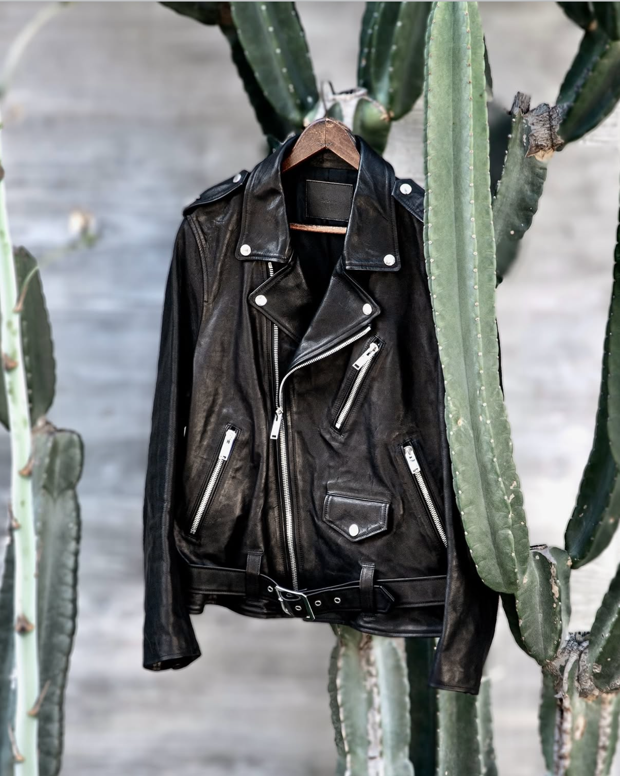 MOTORCYCLE JACKET -CALF-