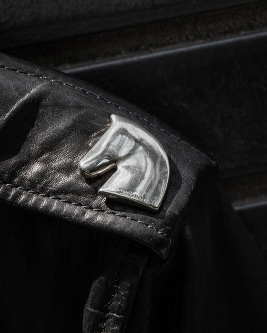 MOTORCYCLE JACKET -CALF-