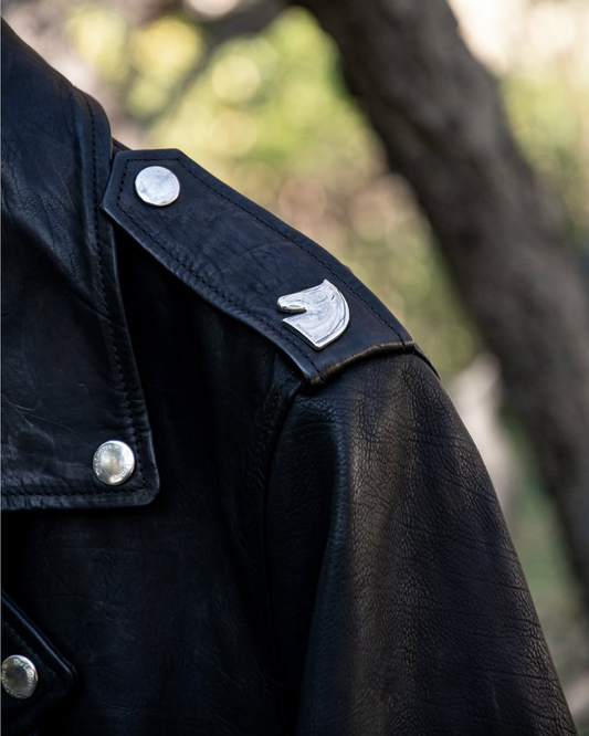 MOTORCYCLE JACKET -CALF-