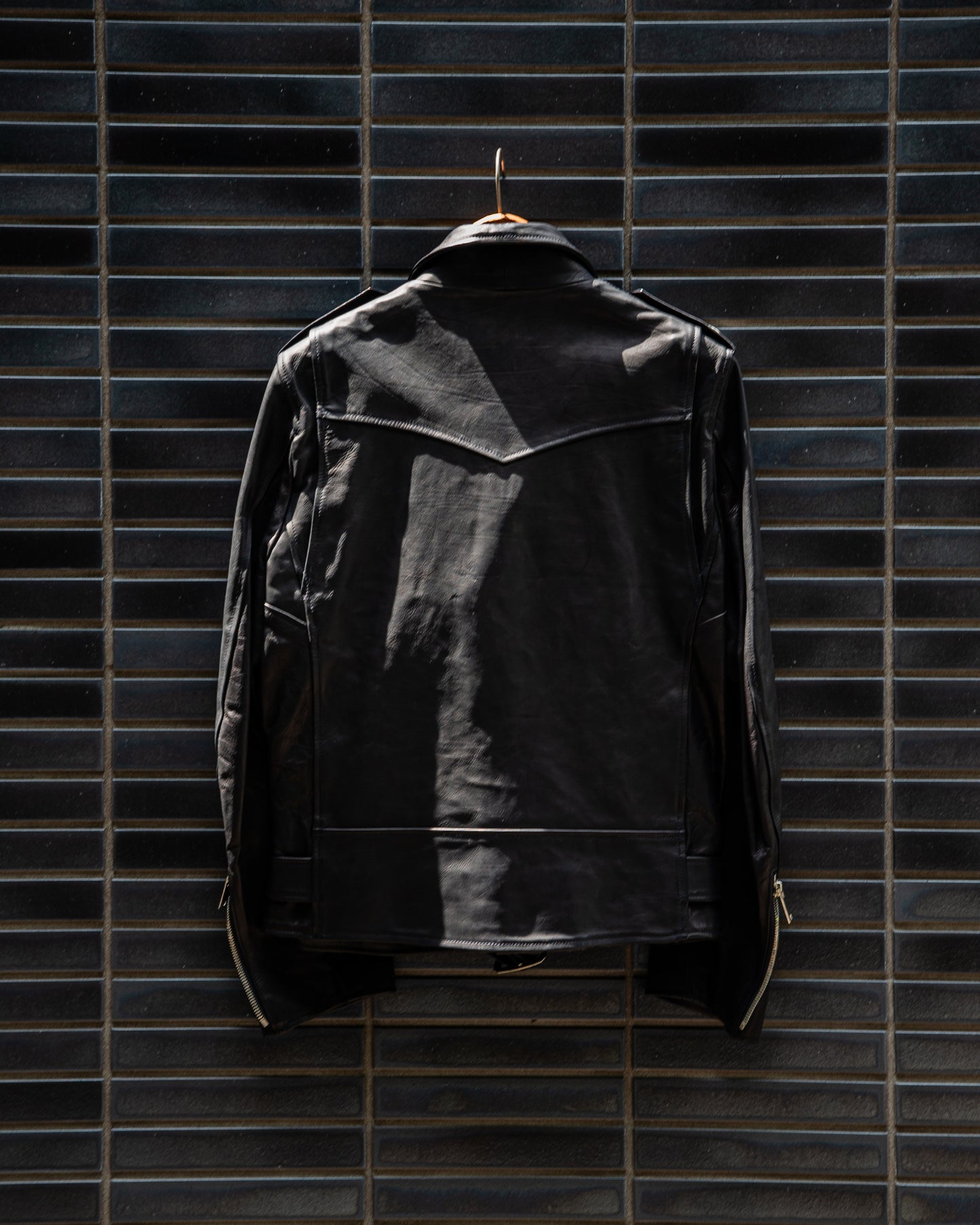 MOTORCYCLE JACKET -CALF-