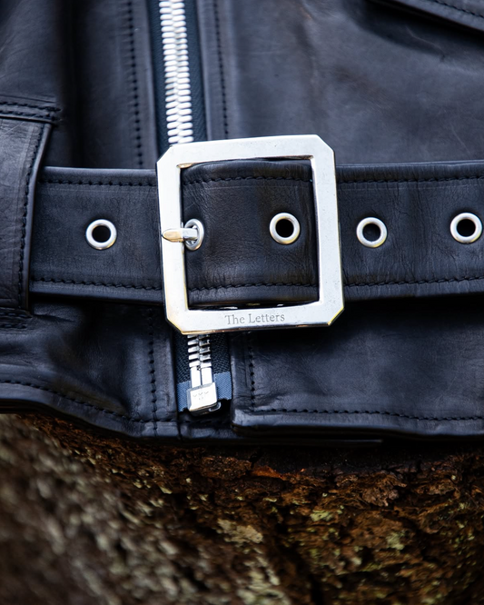 MOTORCYCLE JACKET -CALF-