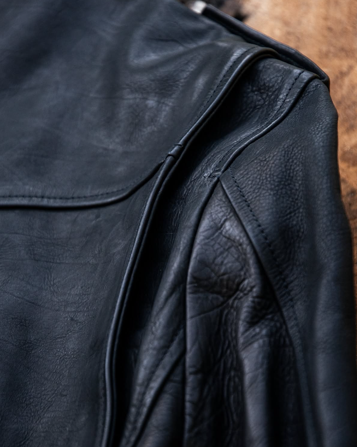 MOTORCYCLE JACKET -CALF-