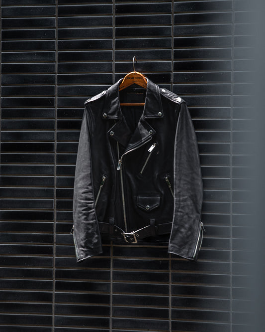 MOTORCYCLE JACKET -CALF-