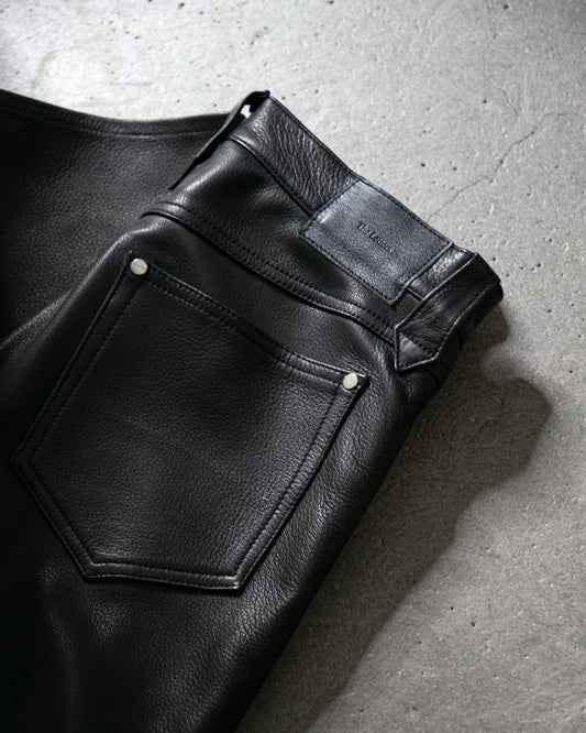 5 POCKET PANTS -GOAT SKIN-