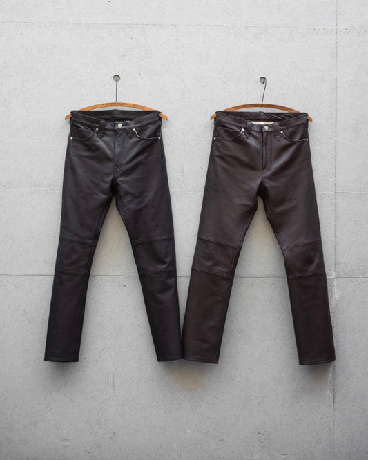 5 POCKET PANTS -GOAT SKIN-