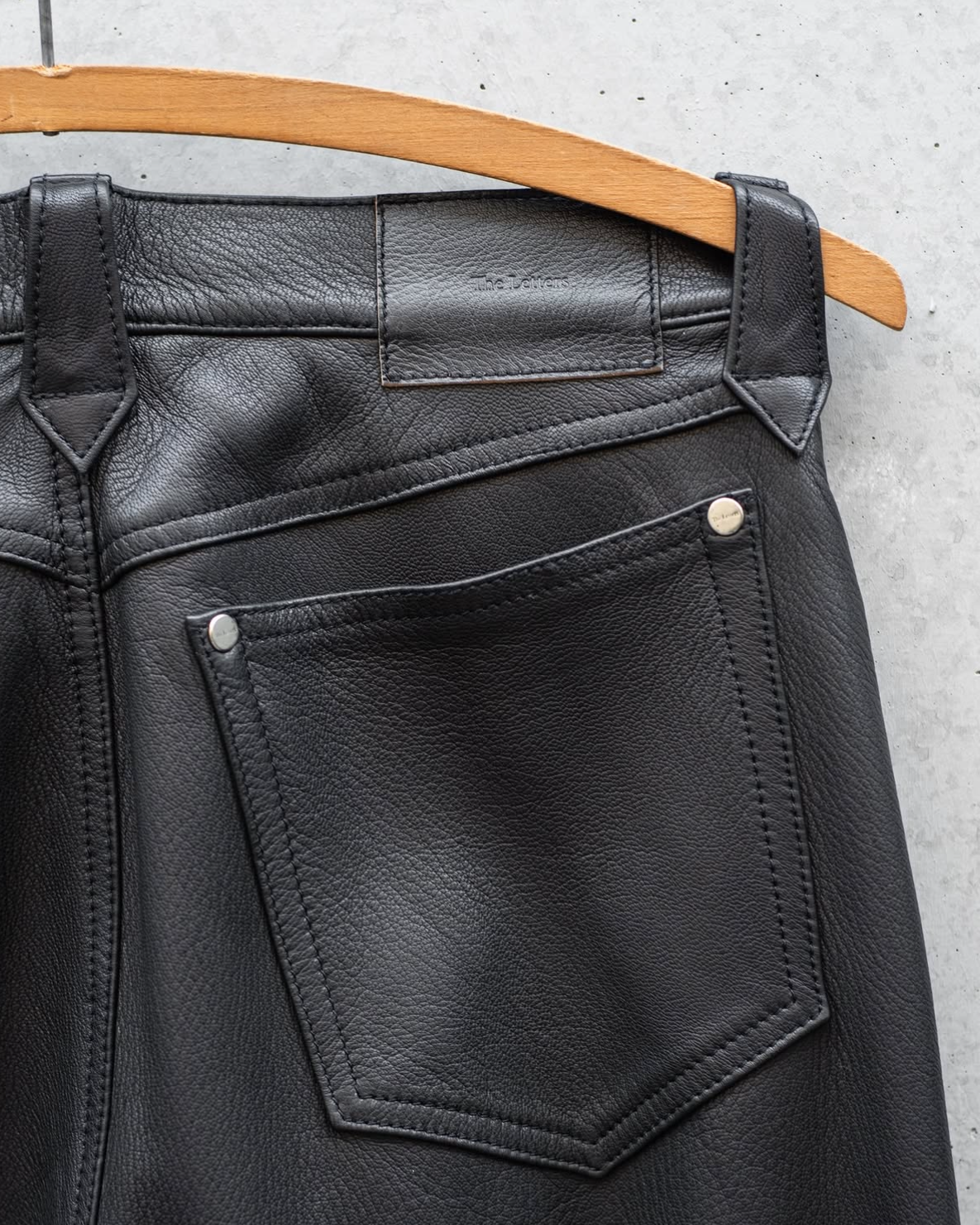 5 POCKET PANTS -GOAT SKIN-