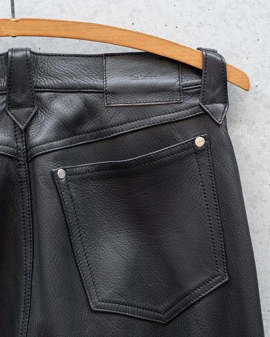 5 POCKET PANTS -GOAT SKIN-