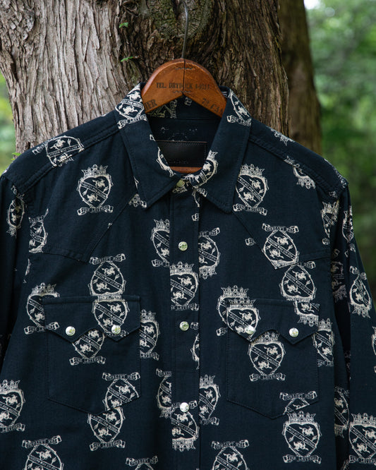 WESTERN SHIRT -HART COW BOY FLANNEL COTTON- ※50%OFF