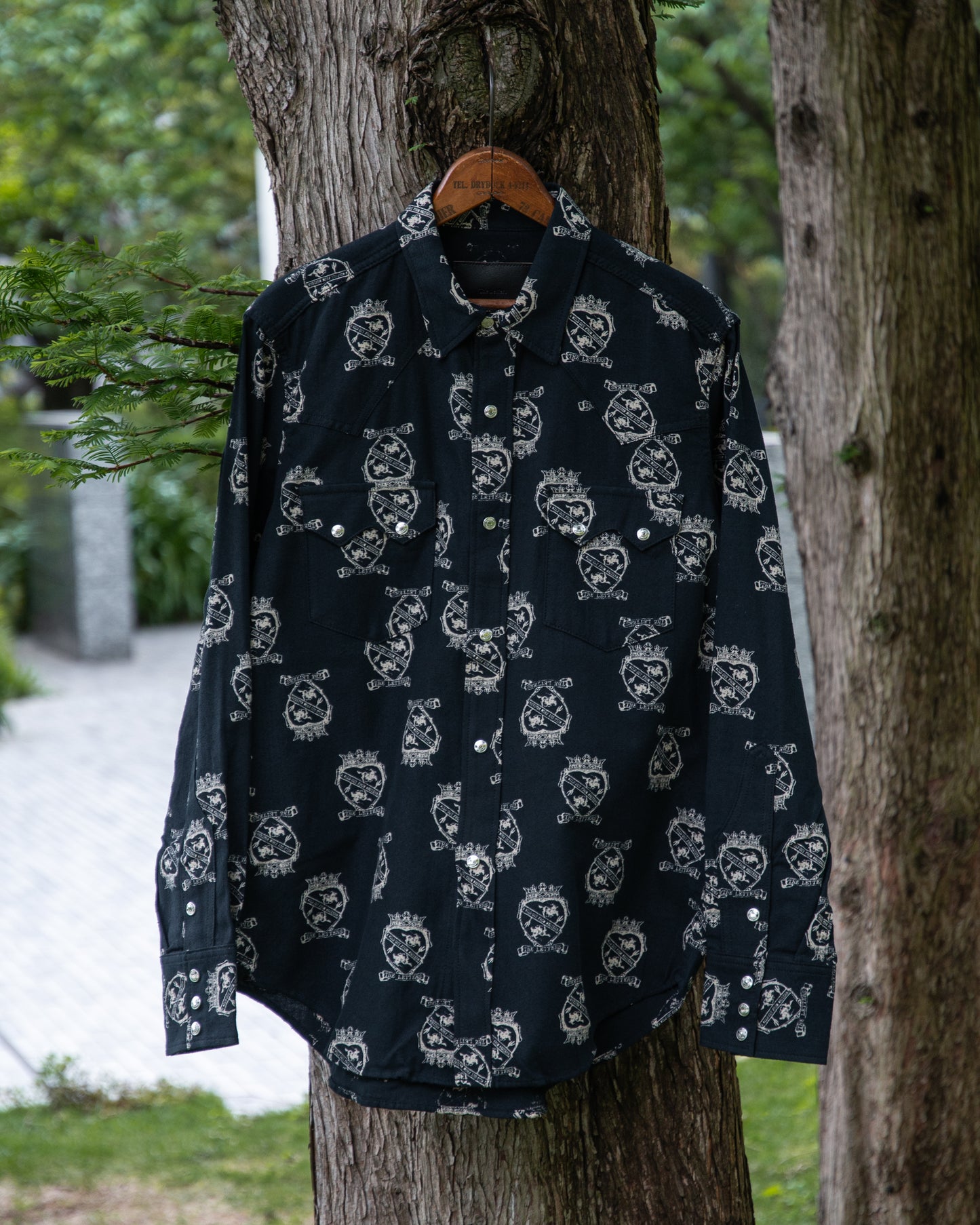 WESTERN SHIRT -HART COW BOY FLANNEL COTTON- ※50%OFF