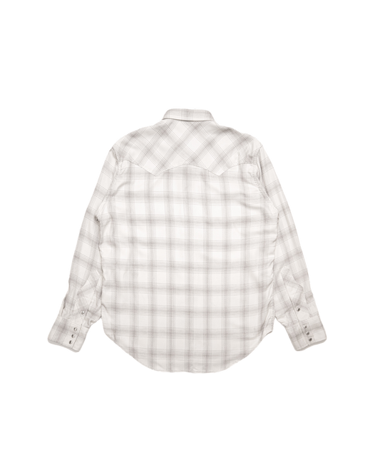 WESTERN SHIRT -OMBRE CHECK RAYON-