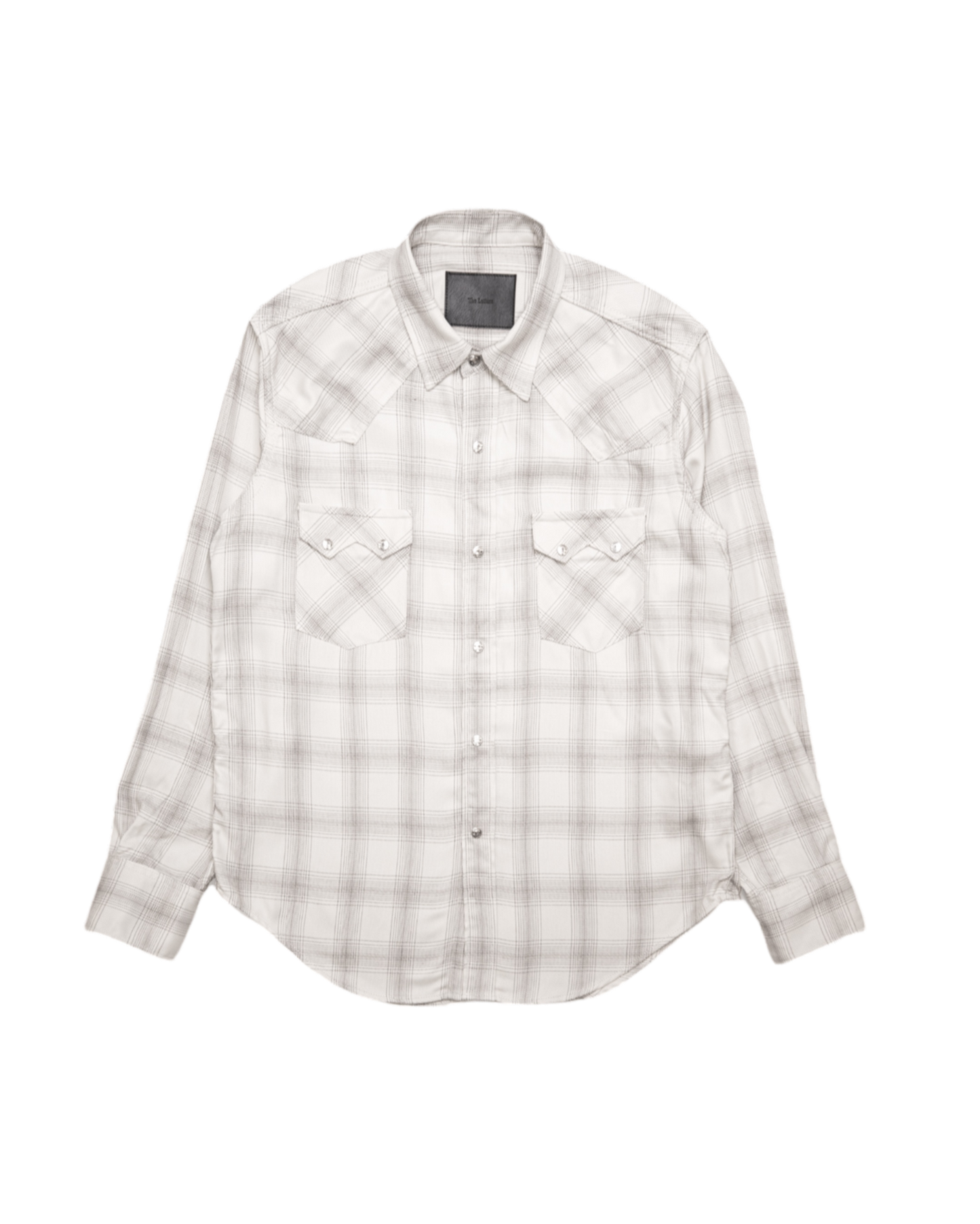 WESTERN SHIRT -OMBRE CHECK RAYON-