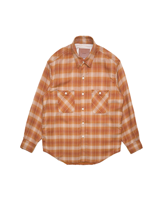 WORKERS SHIRT -OMBRE CHECK COTTON-