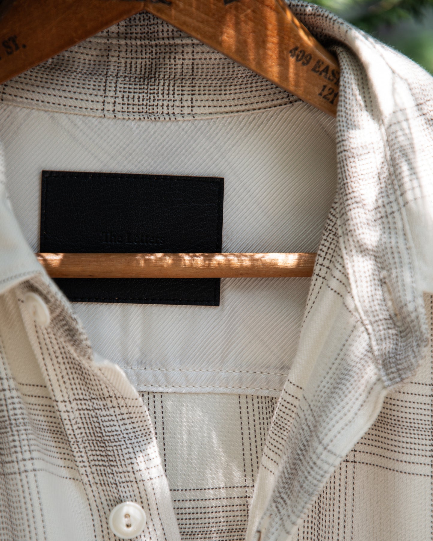 WORKERS SHIRT -OMBRE CHECK RAYON- ※50%OFF
