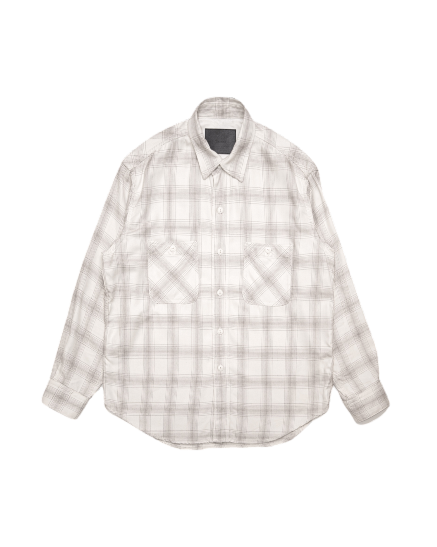 WORKERS SHIRT -OMBRE CHECK RAYON-