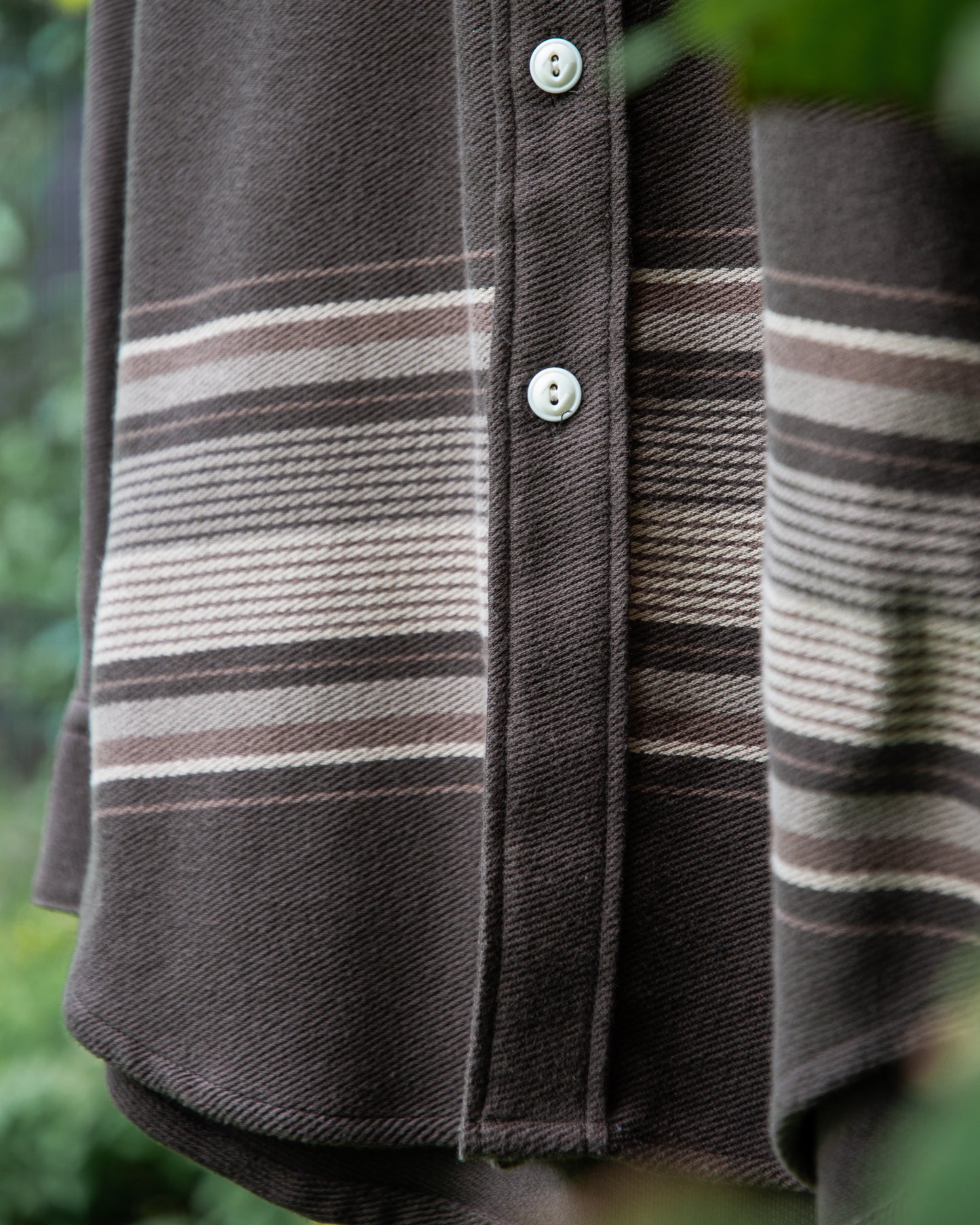 WORKERS SHIRT -PANEL BORDER COTTON- ※50%OFF