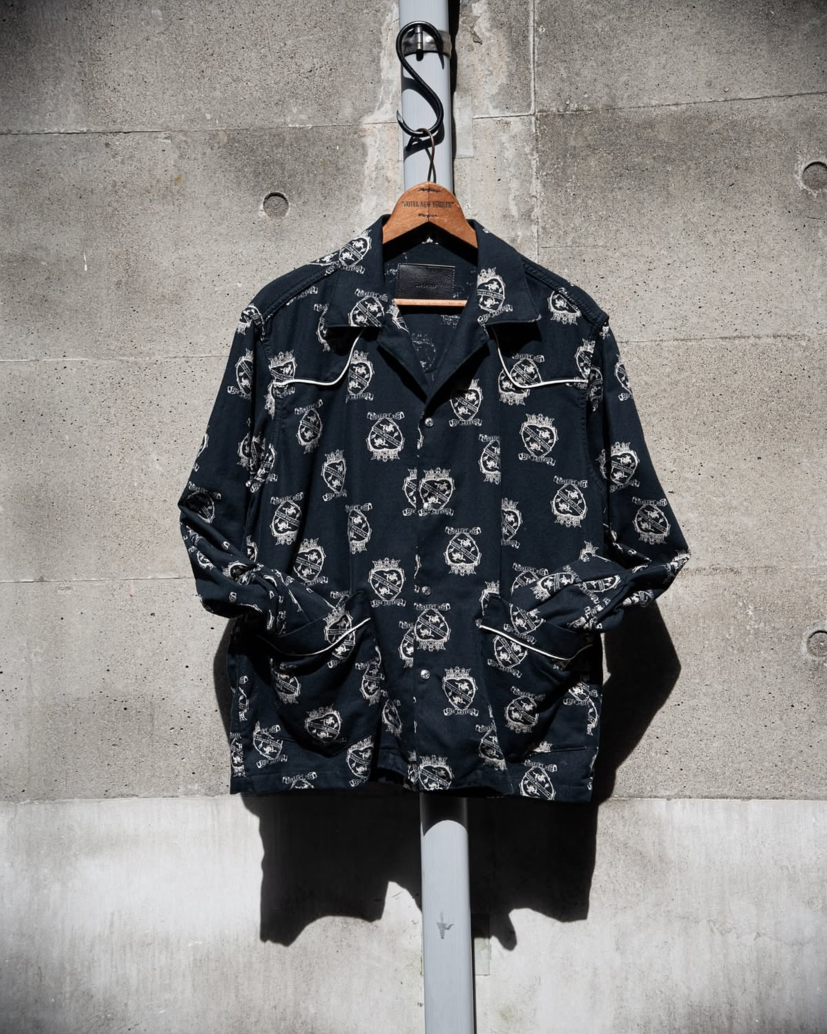 WESTERN PAJAMA SHIRT -HART COW BOY FLANNEL COTTON-