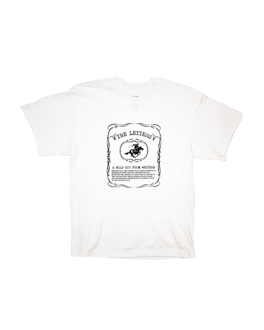 A WILD GUY FROM WESTERN POCKET T-SHIRT -TANGUIS COTTON-