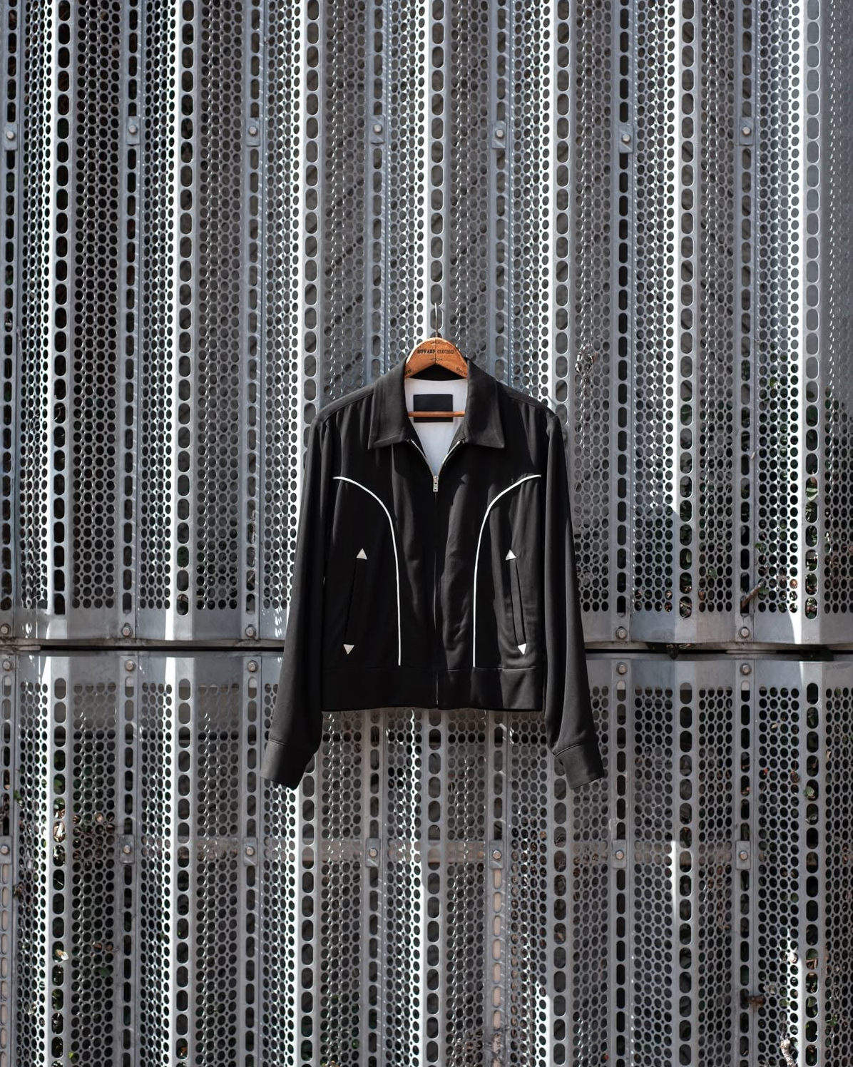 BOLELO ZIP JACKET -RAYON GABARDINE-