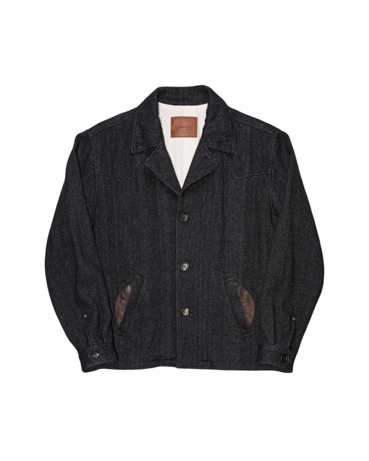 RANCH JACKET -WOOL LINEN TWEED-