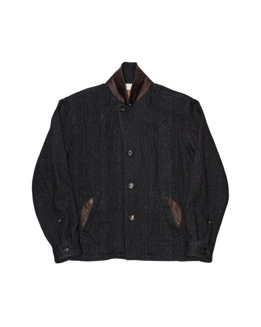 RANCH JACKET -WOOL LINEN TWEED-