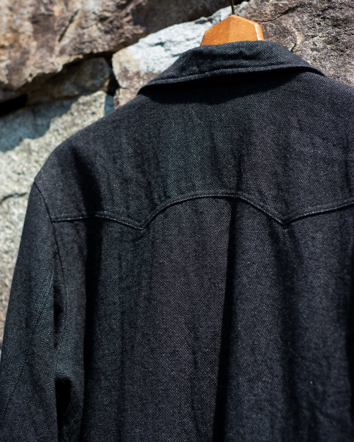 RANCH JACKET -WOOL LINEN TWEED-