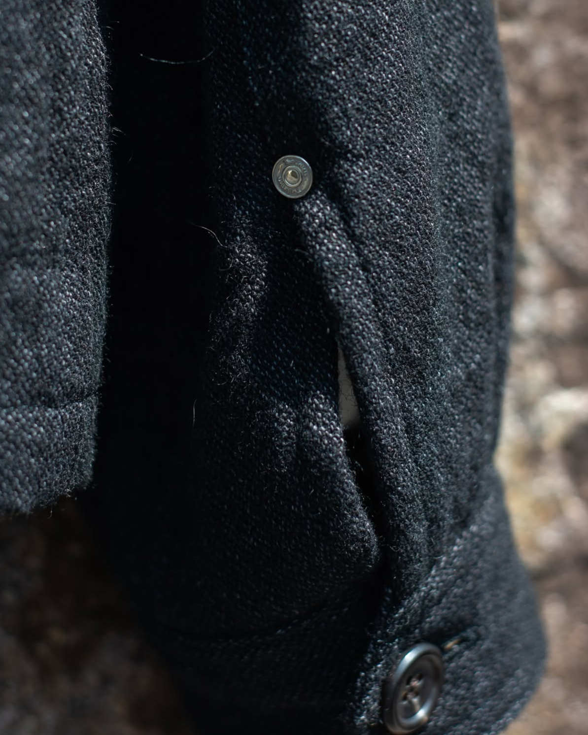 RANCH JACKET -WOOL LINEN TWEED-