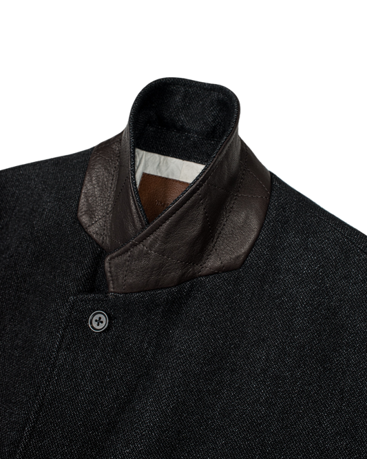SACK JACKET -WOOL LINEN TWEED-