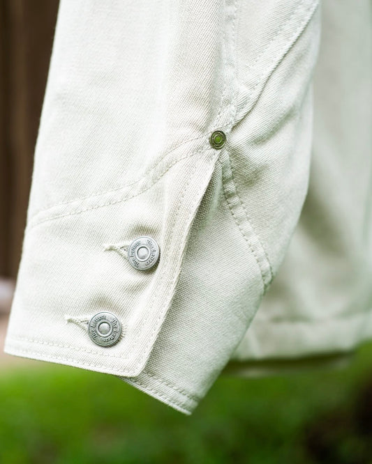 WORKERS JACKET -WOOL LINEN TWILL-