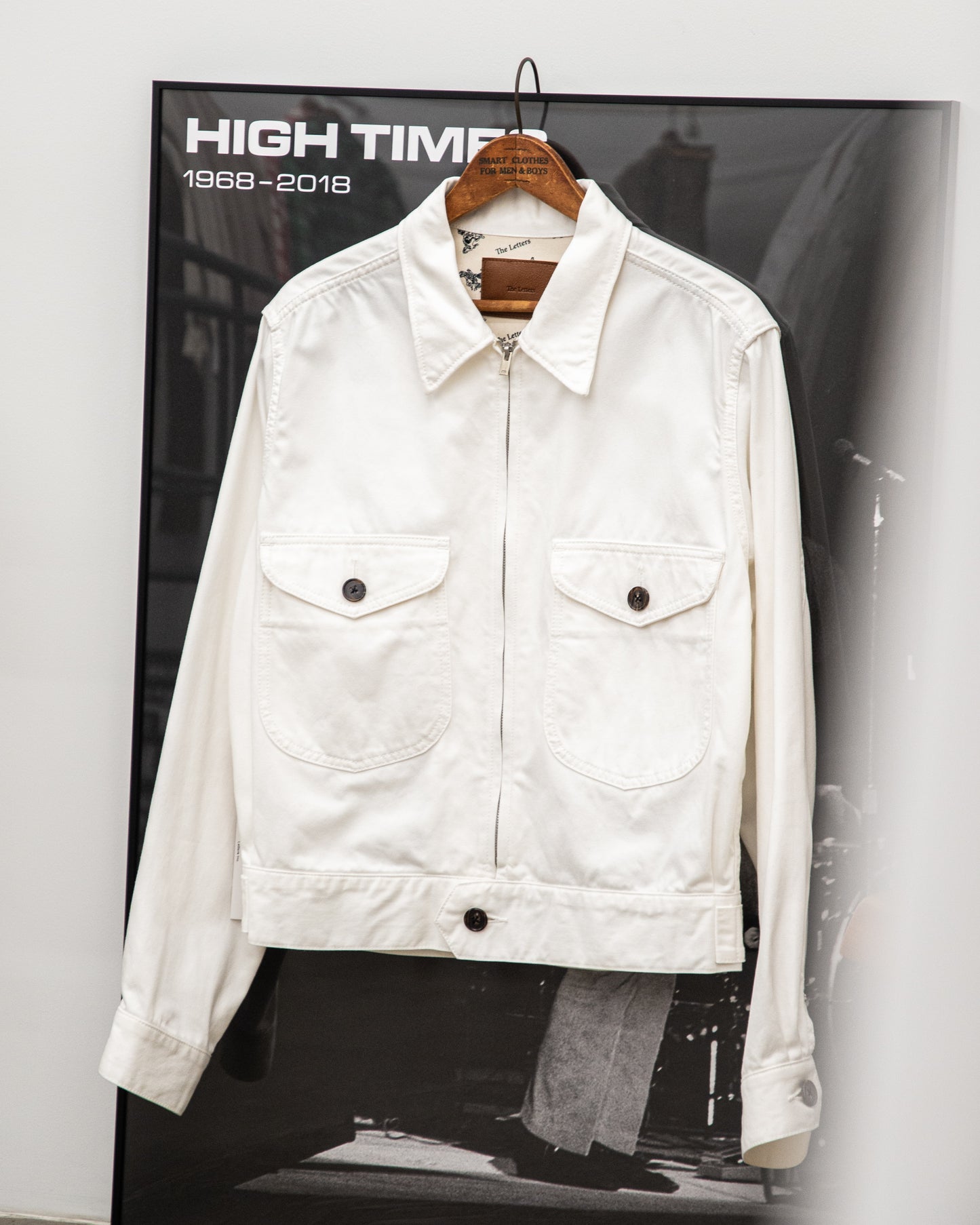 WORKERS SHORT ZIP JACKET -COTTON TWILL-