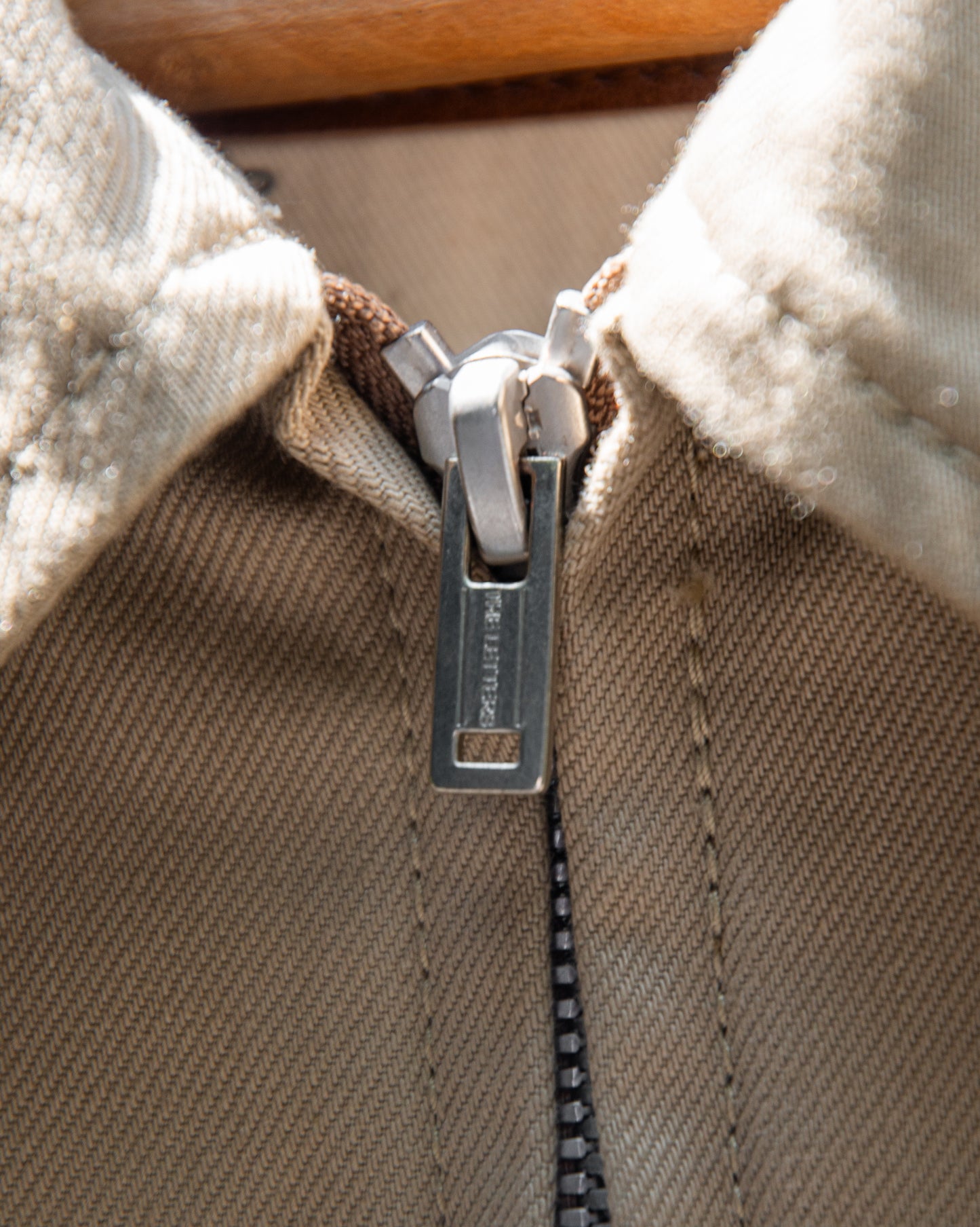 WORKERS SHORT ZIP JACKET -COTTON TWILL-