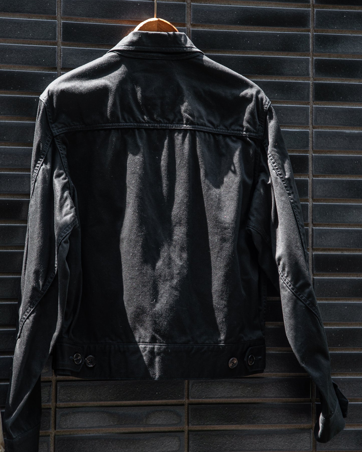 WORKERS SHORT ZIP JACKET -COTTON TWILL-
