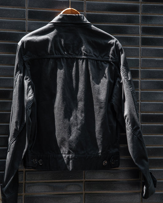 WORKERS SHORT ZIP JACKET -COTTON TWILL-