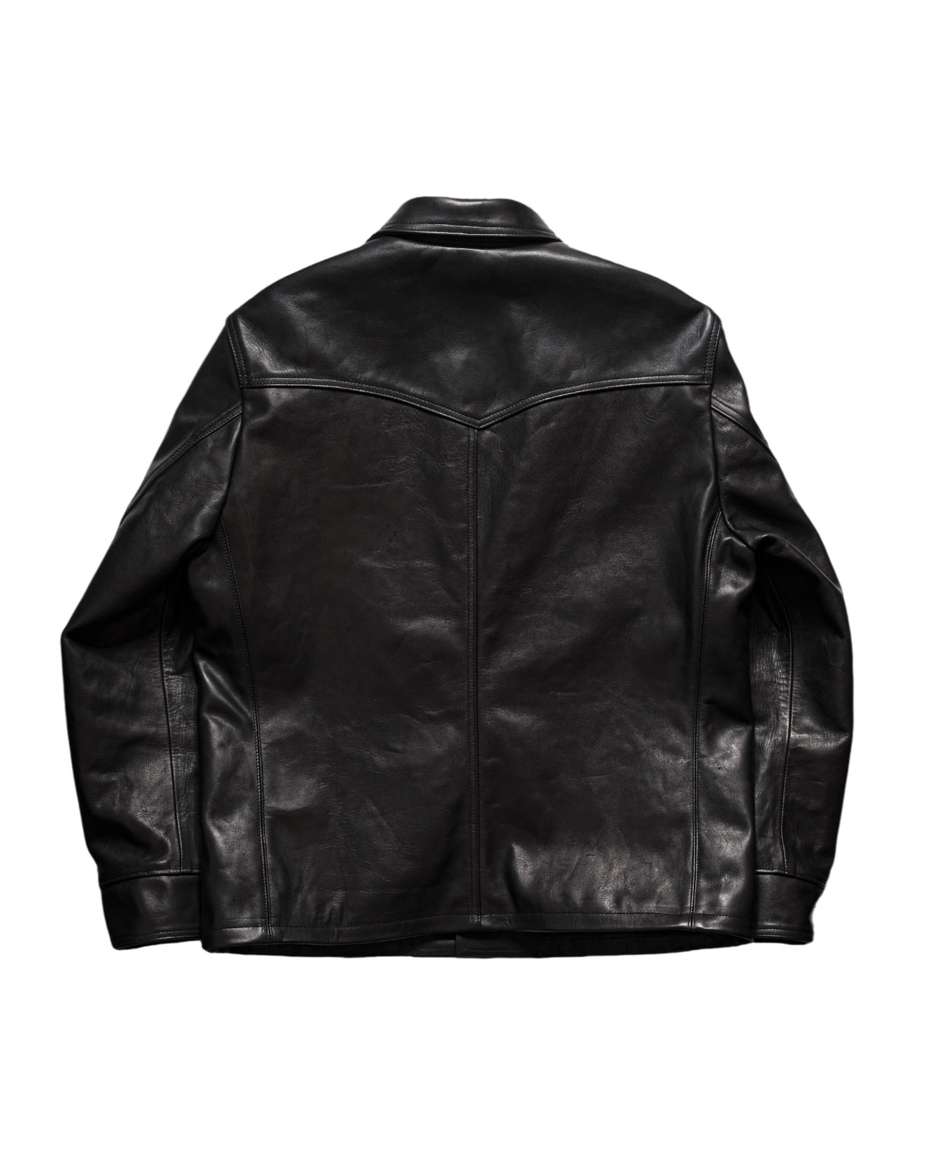 CAR COAT -HORSE HIDE-